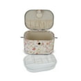 thumbnail image 4 of Dritz Oval Sewing Basket with Metal Handle, Large, Neautral Floral, 4 of 5