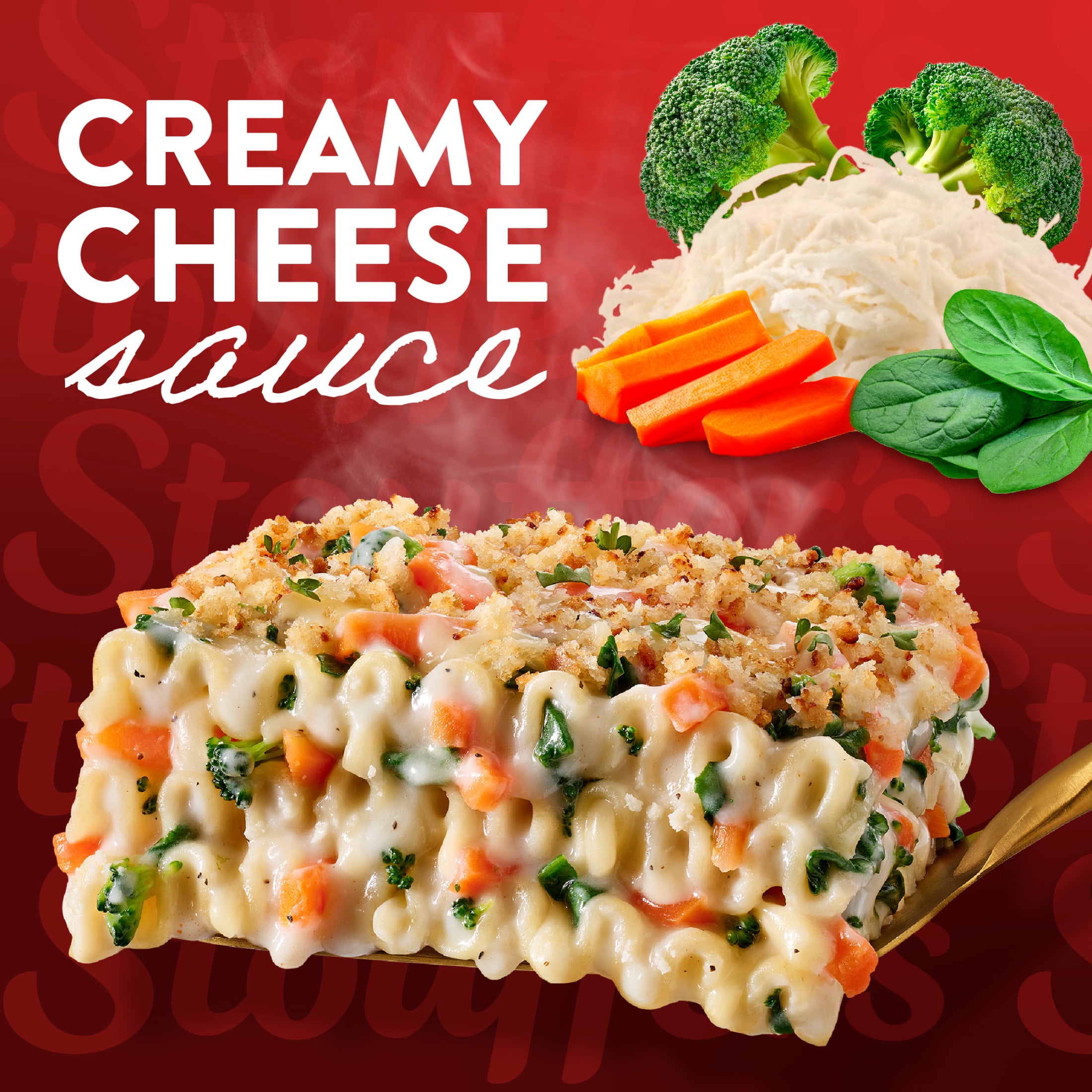 Stouffer’s Vegetable Lasagna, Family Size Lasagna, Easy Frozen Dinners 37.5 oz