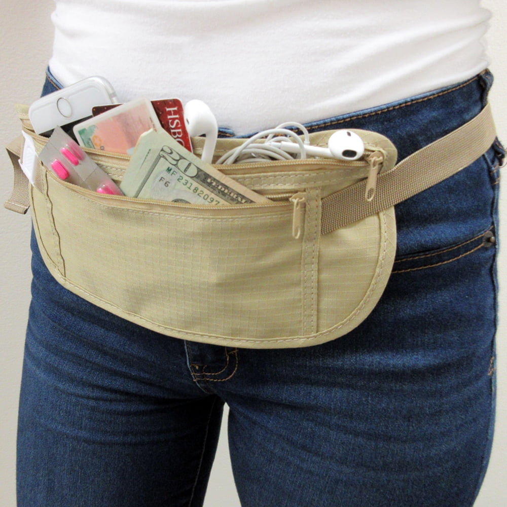 money pouch under clothes