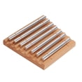 thumbnail image 3 of Hand Chimes, Musical Percussion Instrument Clear Sound Wood Colour Energy Chime  for Meditation for Yoga, 3 of 8