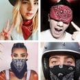 thumbnail image 1 of 2@#Fashion Trends Windproof Mask Motorcycle Face Headband Breathable Hot Sale Headband Unisex Motorcycle Hijab Turban Hip-hopL He Qiyong unisex, 1 of 1