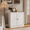 White-B, variant on RichYa 31.5W Kitchen Sideboard Buffet Cabinet,Farmhouse Double-Door Storage Coffee Bar for Dining Room,White