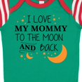 thumbnail image 3 of Inktastic I Love My Mommy to the Moon and Back Boys or Girls Baby Bodysuit, 3 of 4