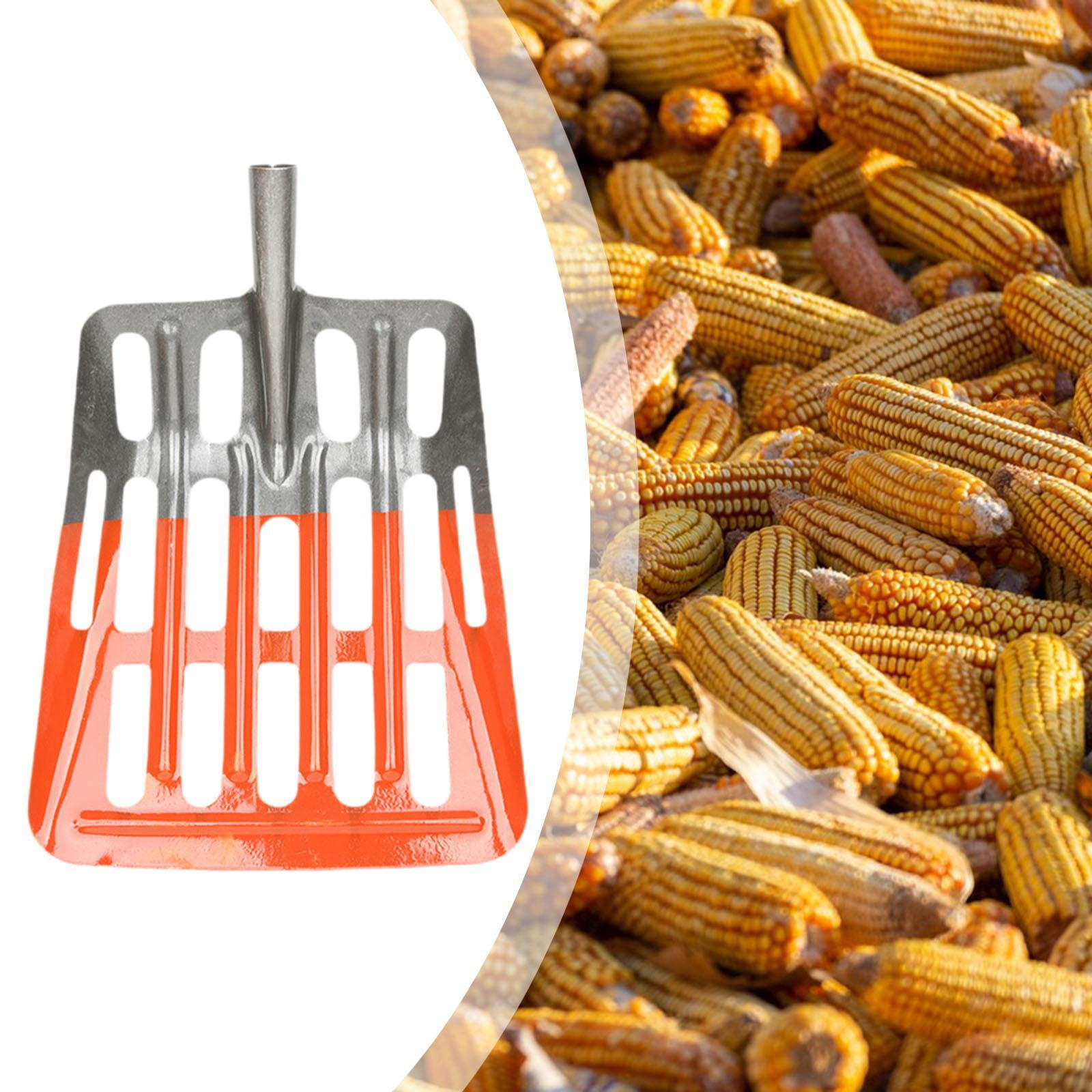 koolsoo Gardening Grain Shovels Farming Tool Replacement Head Spade Moving Grain Garden Care Yard Lawn Farmer Gift Farm Sieve Shovels 33cmx47cm