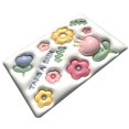 thumbnail image 2 of yuksok Salle de Bain Mat Fleur Rapide Sec Résistant Mignon Enfants 3D Visuel Anti Glissement Absorbant StyleC, 2 of 8