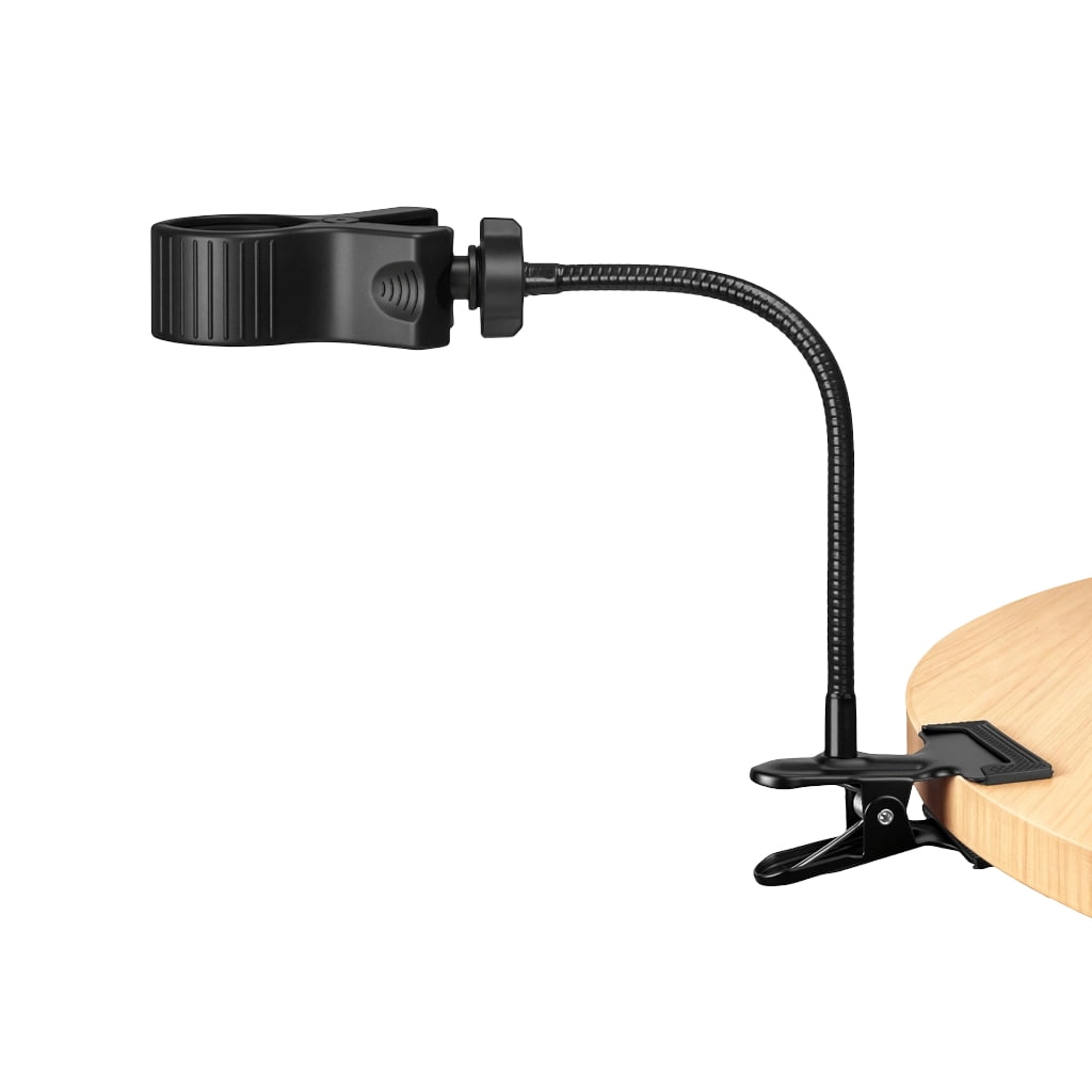 Mic Stand Microphone Stand Flexible Gooseneck Arm Clamp Holder Adjustable Clip Base for Desk Table Tripod Mounting