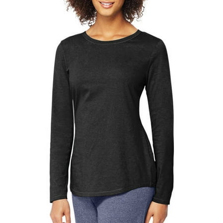Hanes Women's Long Sleeve T-shirt - Walmart.com