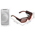 Neon Glasses LED Costumes EDM Glow LED Sunglasses Up Light For Party