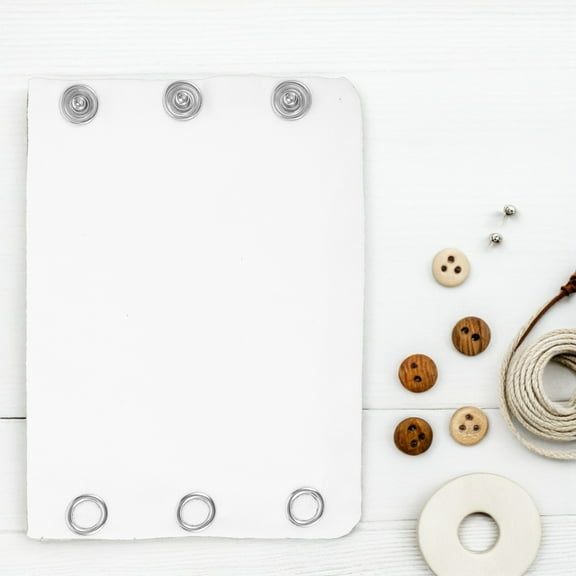 UNOMOR Bodysuit Extender White 1Pcs Fabric Snap Extenders Daily Use