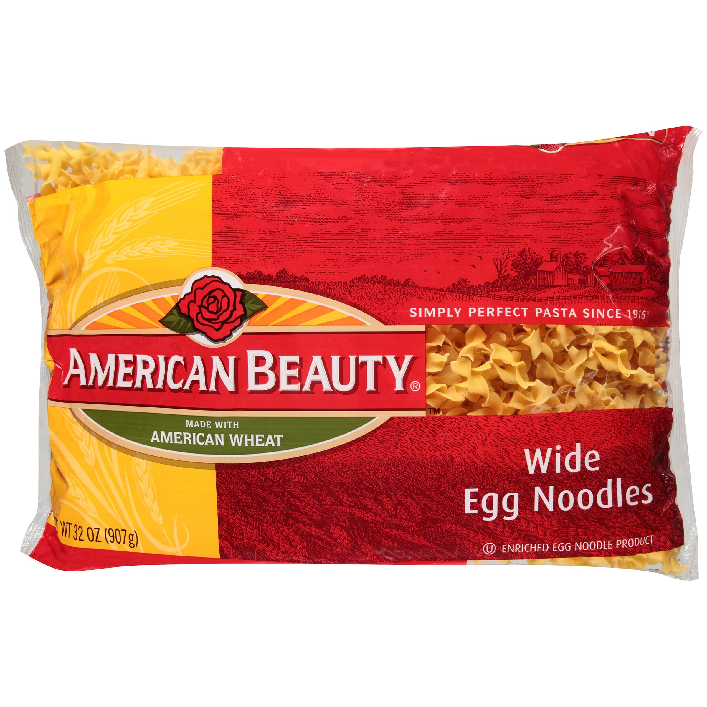 American Beauty Wide Egg Noodles 32 Oz Bag