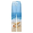 thumbnail image 4 of Ocean Beach Pajama Pants Loose Pajamas Female Breathable Home Trousers Leisure Sleeping Pants Large Size, 4 of 6