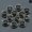 Obsidian, variant on 30pcs 16mm Mixed Natural Quartz Stone Faceted Heart Pendants DIY Jewelry Making-Obsidian