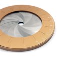 thumbnail image 4 of Stainless Steel Circle Ruler with Scale 5'' Drawing Circle Stencil Ruler Round Geometry Ruler Carpenter Drafting Tools, 4 of 7