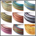 thumbnail image 2 of Aluminum Craft Wire 55m/roll Colorful Aluminum Wire 1mm 1.5mm 2mm Jewelry Findings for Jewelry DIY Crafts Making Accessories
--------
Craft Wire for Jewelry Making DIY Crafts, 2 of 7
