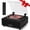 Black, variant on Udreamer Retro CD Player, Vintage CD Players for Home | HiFi Bass Boost & FM Radio with Remote Control,Sleep Timer,USB/AUX IN,Brown