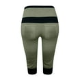 thumbnail image 4 of Women's Capris Pants Loose Drawstring High Waisted Cropped Sweatpants Loungewear Pants Running Gym Jogging Pants with Pockets Women's Wide Pants Dark Gray 4XL, 4 of 4