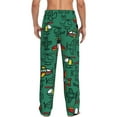 thumbnail image 3 of Fotbe Cartoon Air Transportation Men's Pajama Pants,Sleepwear Pants,Pj Bottoms Drawstring And Pockets-Small, 3 of 9