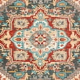 thumbnail image 2 of SAFAVIEH Summit Conway Bordered Oriental Area Rug, Dark Grey/Red, 5'1" x 7'6", 2 of 4