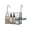 Black, variant on Large Rustproof Shower Caddy Hanging, 304 Stainless Steel Hanging Shower Organizer Basket for Bathroom & Bathtub, Over the Rod Shower Rack for Shampoo, Conditioner, Soap & Bath Accessories