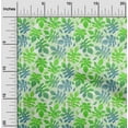 thumbnail image 2 of oneOone Cotton Poplin Light Green Fabric Tropical Watercolor Leaf Sewing Fabric By The Yard Printed Diy Clothing Sewing Supplies 42 Inch Wide, 2 of 4