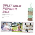 thumbnail image 2 of Stackable Baby Formula Dispenser Portable Milk Powder Container with Handle BPA Free Food Grade Material for Travel and Home Use, 2 of 8