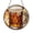 Acrylic 3.5 Inch, variant on Golden Beer Mug Stained Glass Style Suncatcher, Frothy Beverage Window Hanging Decor, Home Bar Window Ornament