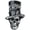 STOVE PIPE, variant on Sturgis Motorcycle Rally 81 Years 2021 Stove Pipe Skull, Iron-on & Sew-on Patch - Size - 3.25"x4.2"