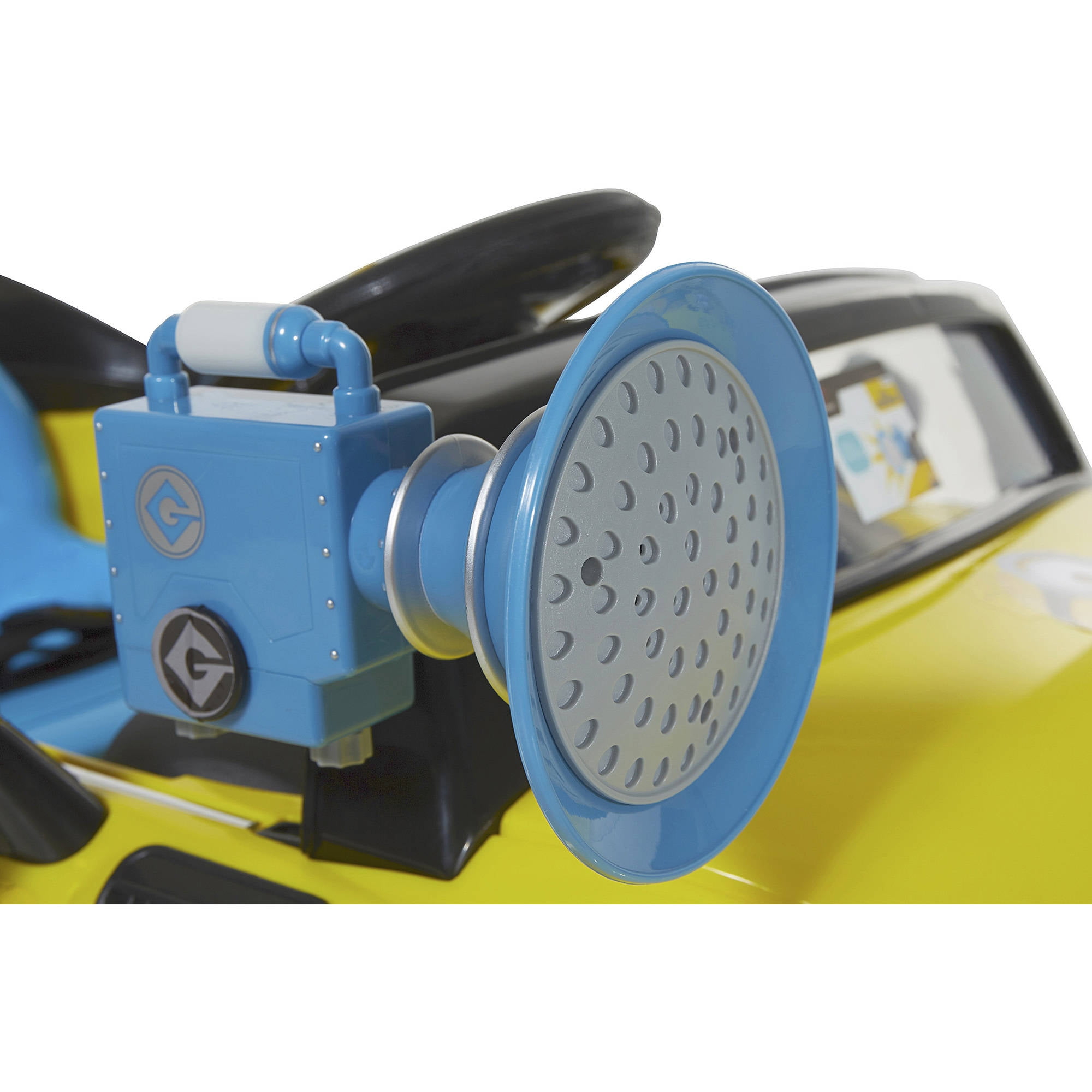 dynacraft minions rocket 6v battery powered car
