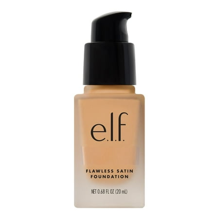 e.l.f. Flawless Satin Foundation  Toffee  0.68 fl oz