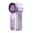 Light purple, variant on Outdoor Small Handheld Fan Air Blower 3000mah with 100 Speed Adjustable Rechargeable for Travel Home Camping Outdoor