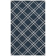 thumbnail image 2 of SAFAVIEH Himalaya Maralyn Geometric Wool Area Rug, Navy/Silver, 6' x 9', 2 of 8
