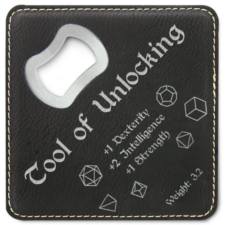 

Dungeons and Dragons Tool of Unlocking DnD Coaster Bottle Opener | DnD Gift for Men | Dungeon Master Gift | DnD Stuff | D&D Gifts