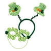 Pack of 24 St. Patrick's Day Leprechaun Hat Boppers with Mask Costume Accessories