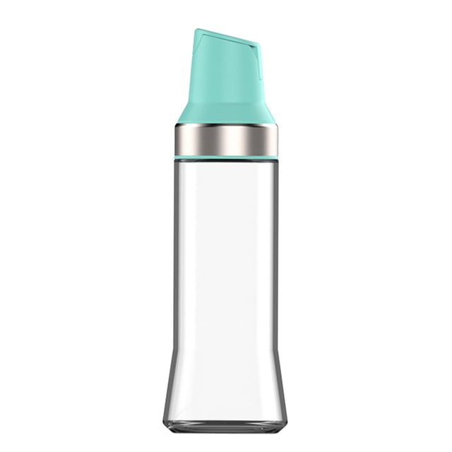 Dispensador de aceite de oliva de 500ml para fiesta, Buffet, asado, , apertura amplia, a de condimento líquido a prueba de polvo, Azul BLESIY Dispensador de aceite