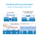 thumbnail image 4 of Cepillo De Limpieza De Piscinas Cepillo De Pared De Piso De Nailon De Succión Y Limpieza Ajustable Desmontable Para Piscina Piscina De Hidroterapia Piscina De Baño Guardurnaity HA013879-00, 4 of 5