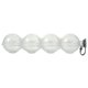 thumbnail image 1 of Molde de 4 cavidades para bolas de hielo, transparente, de plástico, redondo, para hacer cubitos de hielo, para fiestas, bares y más, 1 of 5