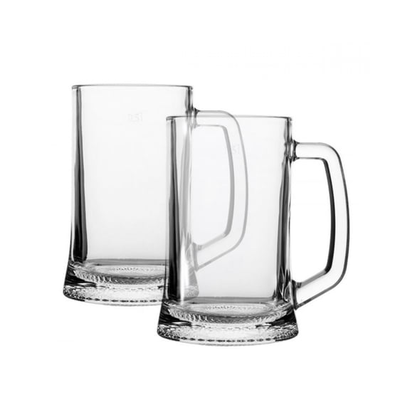 Bar Glasses Beer Mug Dresden Beer Glass Set of 2 Wine Glasses 16.9 fl oz. (500 ml)