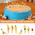 thumbnail image 2 of Swimsuit Doll Model Beach Character Model, 50pcs Miniature Figures, 2 of 8