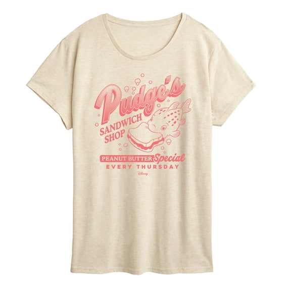Lilo & Stitch - Pudges Sandwich Shop Short Sleeve Graphic T-Shirt