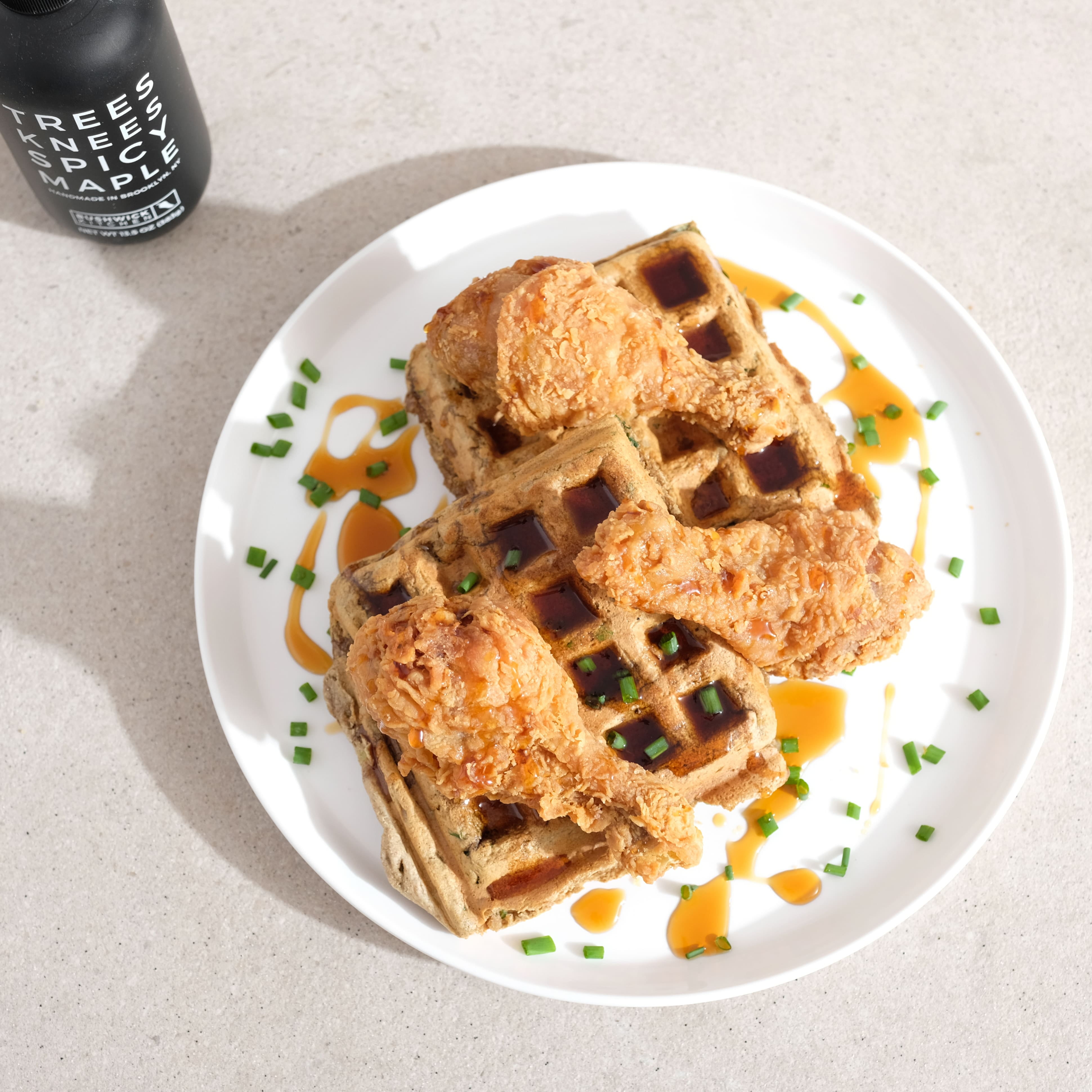 Bushwick Kitchen Oat Milk Pancake and Waffle Mix, Cinnamon Oat, 20 oz