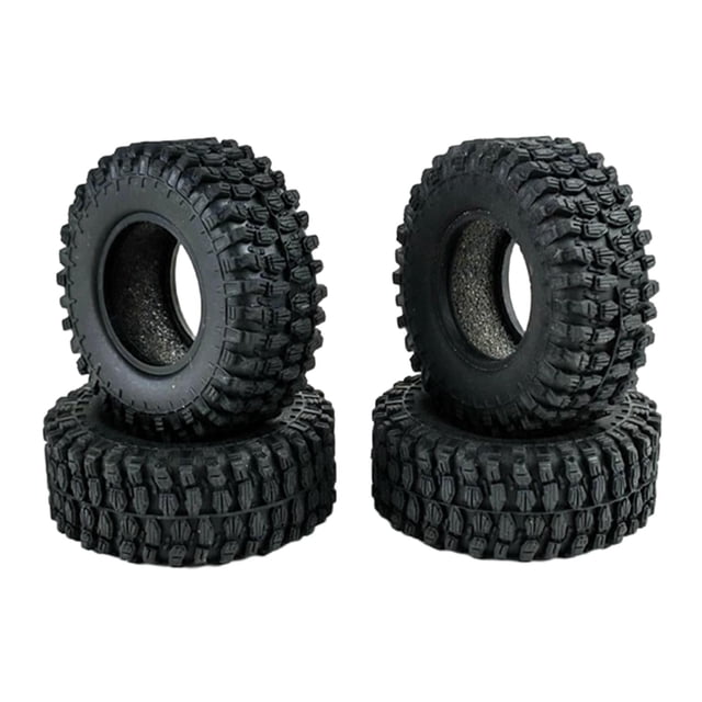 Soft RC Car Neumático Piel 1:24 Repuestos Vehículos Modelo Piezas de 50 mm perfke rc ruedas de orugas