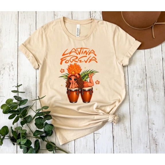 Latina Forever Karol Shirt, Tropical Doll Latin Music Fan Tee, Vintage Dance Graphic TShirt, Unisex Concert-Inspired Gift