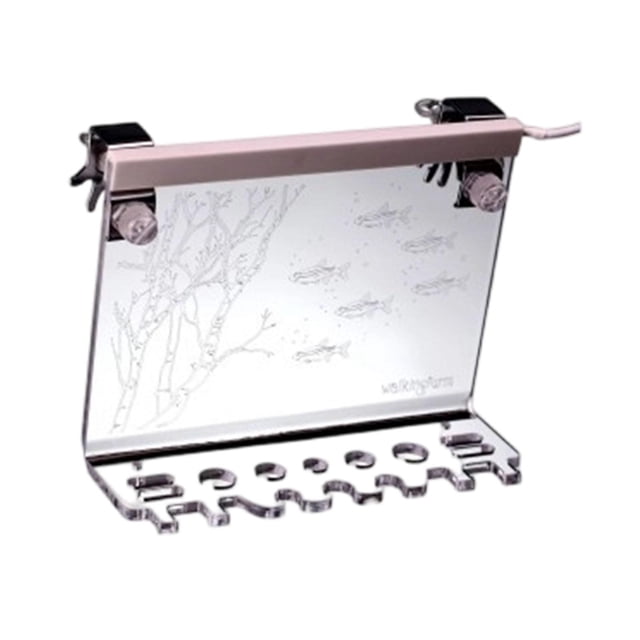 Soporte para herramientas de , soporte para herramientas de mantenimiento de césped, organizador fácil de usar, para tijeras para pintar peces. Pez linterna