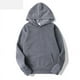 thumbnail image 4 of Sudadera con capucha para hombre, Top de primavera y verano, manga larga, informal, moda atlética, suelta, cómoda, Color sólido, 4 of 4