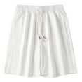 thumbnail image 1 of Ausyst Mens Shorts Summer Clearance Men's Loose Straight Beach Medium Comfortable Pants Casual Sports Five Point Pants Workout Shorts Men, 1 of 4