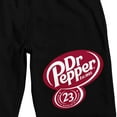thumbnail image 2 of Dr Pepper 23 Logo Men's Black Sleep Pajama Shorts-Medium, 2 of 7
