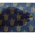 thumbnail image 4 of oneOone Viscose Chiffon Fabric Turtle Block Printed Fabric 1 Yard 42 Inch Wide, 4 of 4