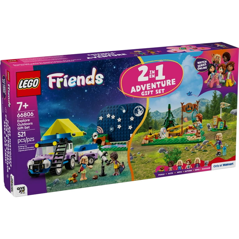 LEGO Friends Explore Outdoors Gift Set - Features 2 sets in 1 box