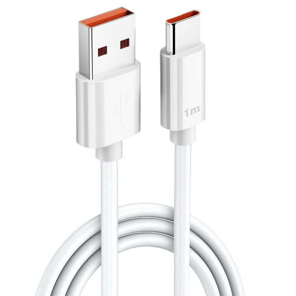 Cable USB C Mornwell Negro 120W HyperCharge 6A para Xiaomi y Redmi