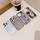 thumbnail image 3 of Placa de circuito creativo para funda de teléfono Apple 15 iPhone13 color plata 14Promax funda rígida 12 tecnología sentido masculino, 3 of 6
